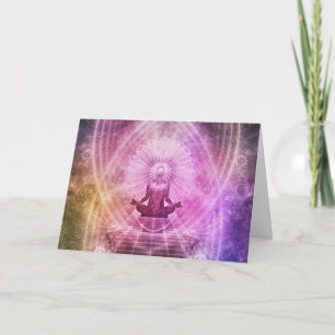Spiritual Metaphysical "New Age" Greeting Card