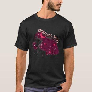 Spiritual Mum Inspirational Manifestation Crystals T-Shirt