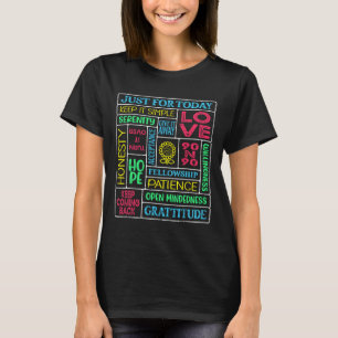Spiritual Narcotics Anonymous Garden  T-Shirt