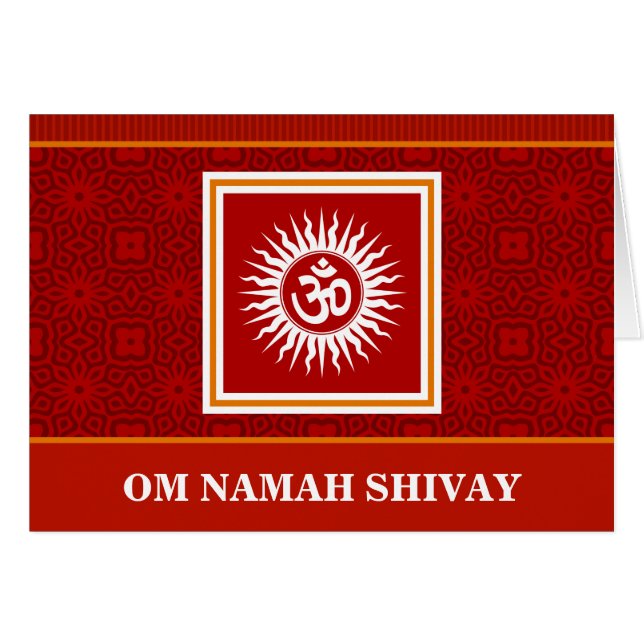 Spiritual Om Sign (Front Horizontal)