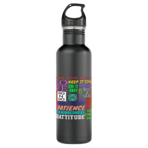 Spiritual Principles of 12 Step Recovery Program N 710 Ml Water Bottle