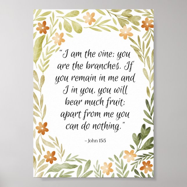 Spiritual Quote  Poster (Front)