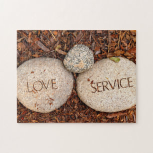 Spiritual Religious Stone Jigsaw Puzzle