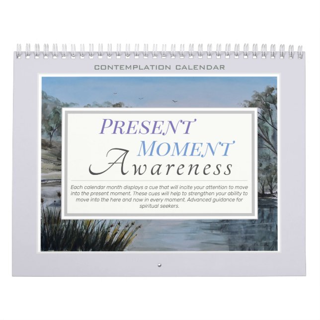 Spiritual Seeker Awakening Present Moment Calendar (Cover)