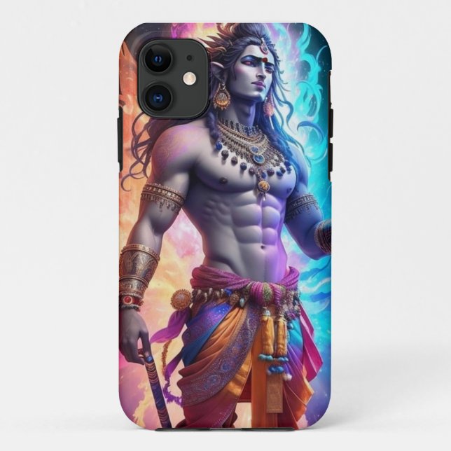 Spiritual Shiva iPhone 11 Cases (Back)