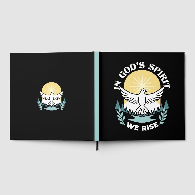 Spiritual Strength in God – Uplifting Christian Guest Book (Full)