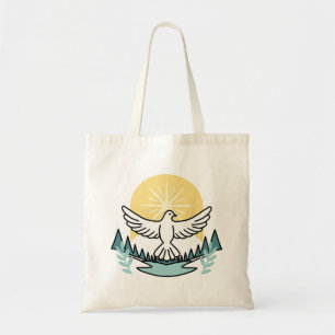 Spiritual Strength in God – Uplifting Christian Tote Bag