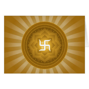 Spiritual Swastika Design