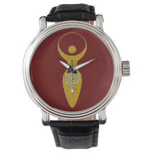 Spiritual Symbol - Goddess Of Earth Gaya 1 Flamele Watch