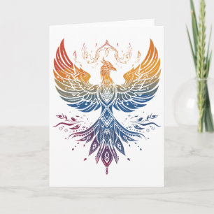 Spiritual Symbols And Sacred Geometry, A Colourful Card
