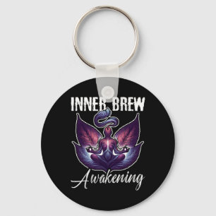 Spiritual Tea People Who Like Tea Drinker Zen Yoga Key Ring