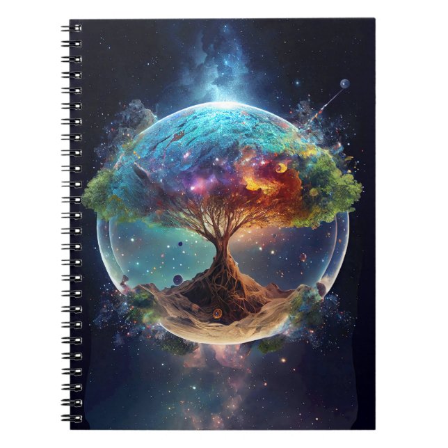 Spiritual Tree of Life Notebook (Front)
