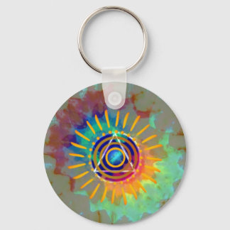 Spiritual Tyedye Key Ring