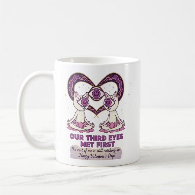 spiritual valentine  coffee mug (Left)