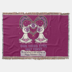 spiritual valentine  throw blanket