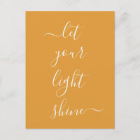 Spiritual Word Let Your Light Shine