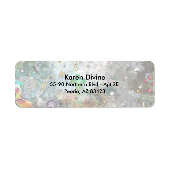 Spiritual World Return Address Label (Front)