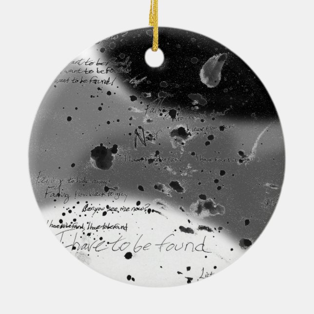 Spirituality Ceramic Ornaments (Back)