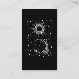Spirituality Nature Astronomy Sun Moon Business Card