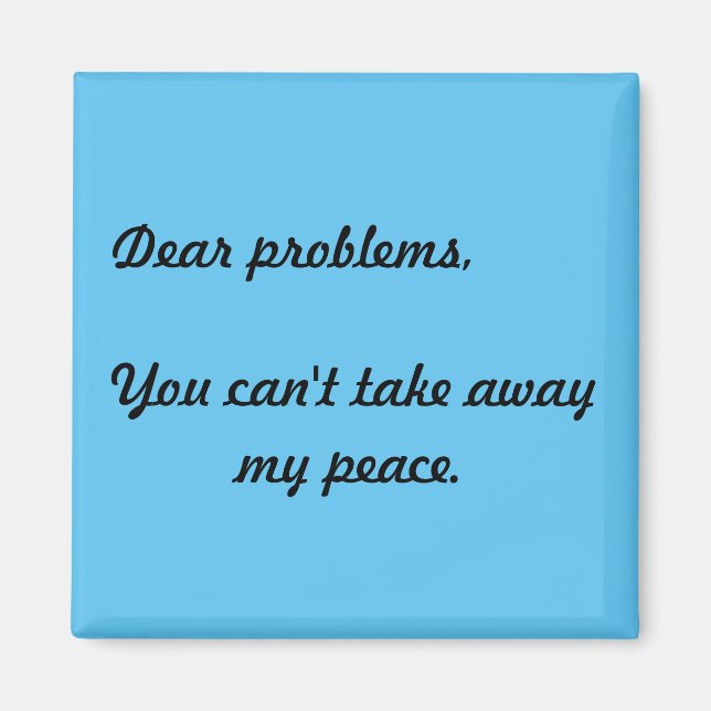 Spiritually Awesome Quote Magnet (Front)