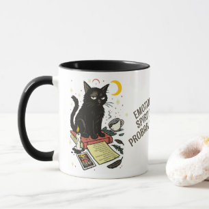 Spiritually Feral Cat: Emotinally Aloof, Judging Mug