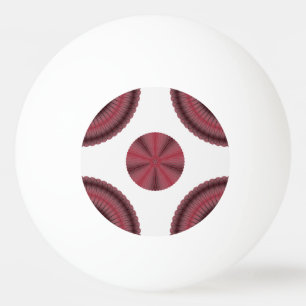 Spiro Flowers Pick any Background Colour Ping Pong Ball