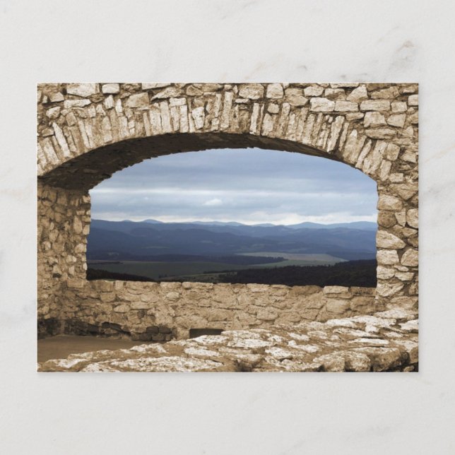 Spis Castle Largest Castle Of Central Europe View Postcard (Front)