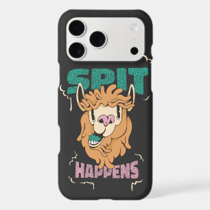 spit happens funny llama
