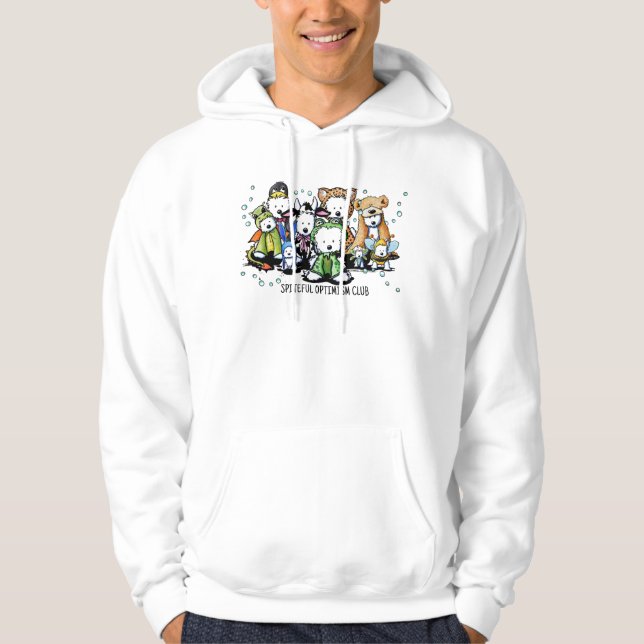 Spiteful Optimism Club Hoodie (Front)