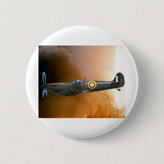 SPITFIRE 6 CM ROUND BADGE