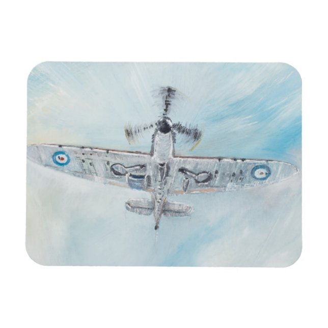 SPITFIRE. 'Ace Of Spades'. 2014. Magnet (Horizontal)