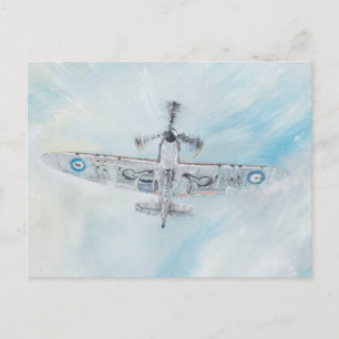 SPITFIRE. 'Ace Of Spades'. 2014. Postcard
