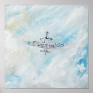 SPITFIRE. 'Ace Of Spades'. 2014. Poster