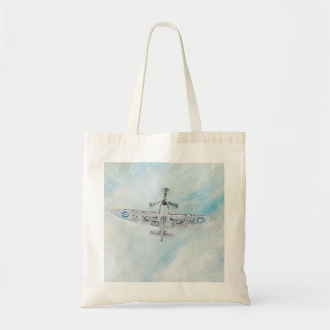 SPITFIRE. 'Ace Of Spades'. 2014. Tote Bag (Front)