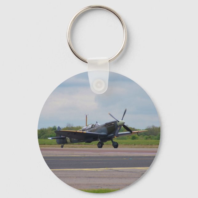 Spitfire After Landing Key Ring (Front)