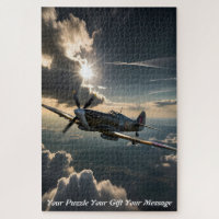 Spitfire at Dusk artists impression