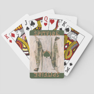 Spitfire Bicycle Playing Cards