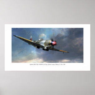 Spitfire FR.XVIII Poster