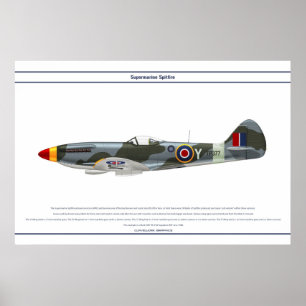 Spitfire GB 28 Sqn 1 Poster