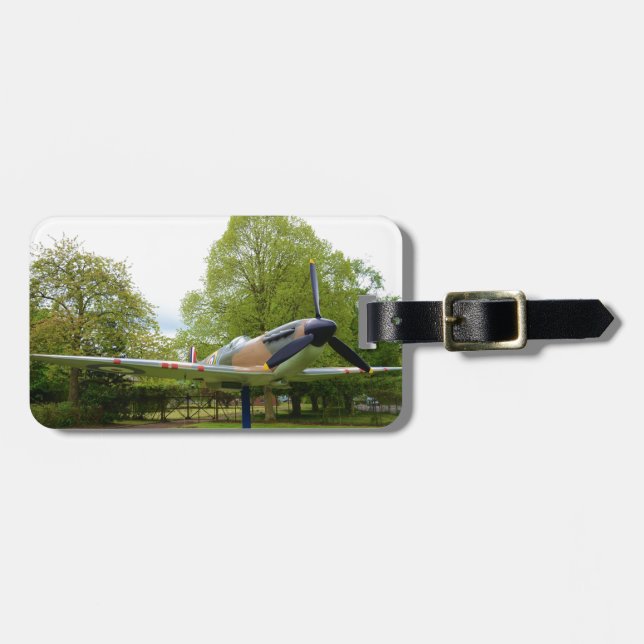 Spitfire Luggage Tag (Front Horizontal)