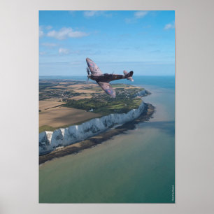 Spitfire over England Poster