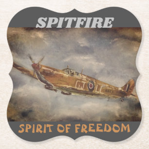 Spitfire Paper Coaster