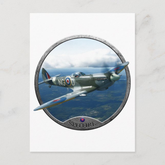 Spitfire Postcard (Front)