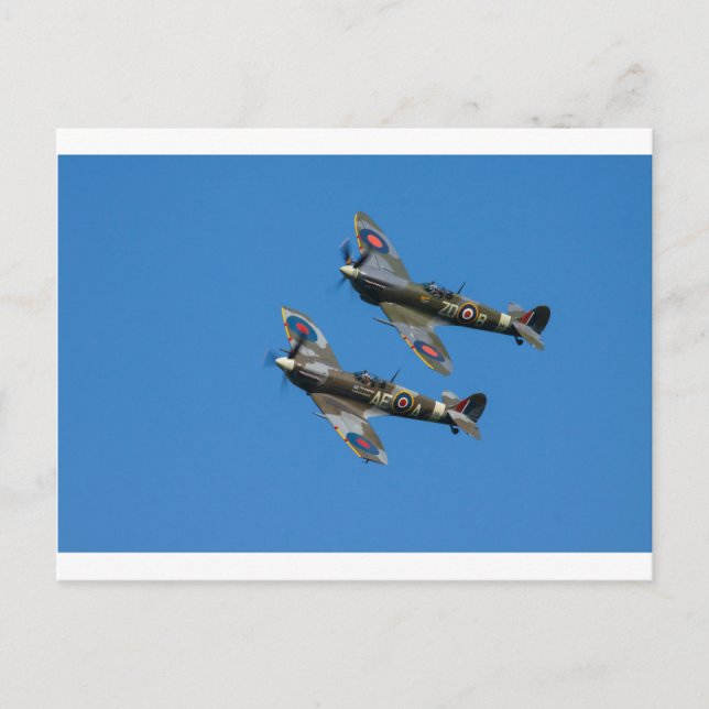 Spitfire Postcard (Front)
