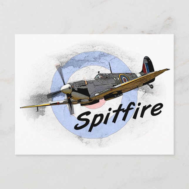 Spitfire Postcard (Front)