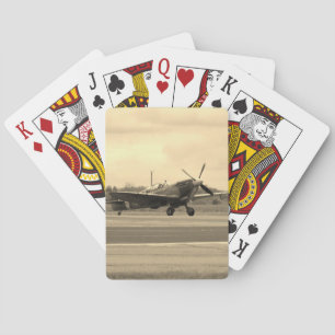 Spitfire Sepiatone Playing Cards