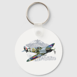 Spitfire Supermarine Key Ring