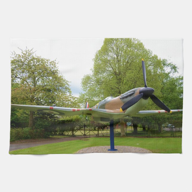Spitfire Tea Towel (Horizontal)