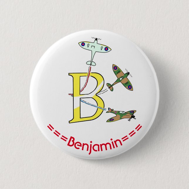 Spitfires B Initial Badge (Front)