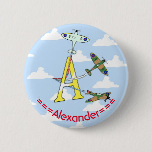Spitfires Blue Sky A Initial Badge